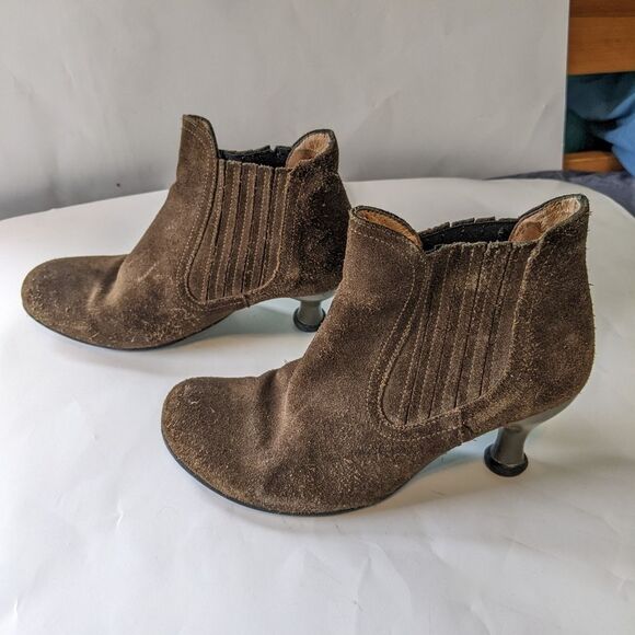 JOHN FLUEVOG Dora Dufran booties size 6.5 in VGUC - Picture 12 of 13